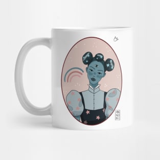 Alien girl Mug